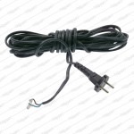 Flat 7 Meter Vacuum Cleaner Power Cord - Black