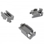 Bosch - Siemens Bulaşık Makinesi Üst Sepet Katlanır Tabak Klips Seti - 00418674