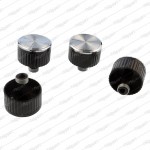 Oven Knob Set Black 4pcs.