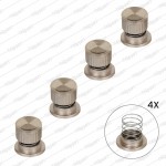 Oven Knob Set Gold
