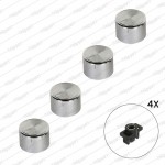 Oven Knob Set Insert Inox