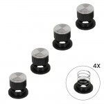 Oven Knob Set Black
