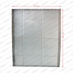 Cooker Hood Universal Aluminium Cut To Size Mesh Filter 57x47cm
