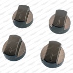Oven Knob Set Grey