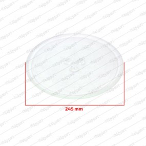 Mikrodalga Fırın Cam Tabak - 245mm