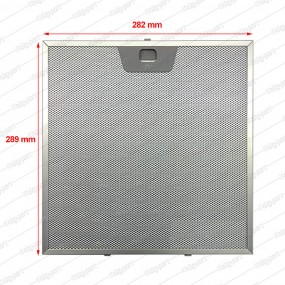 28.90 x 28.20 cm Aspiratör & Davlumbaz Metal Yağ Filtresi