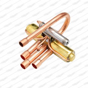 DFS-9 Sanhua R410A 4 Yollu Soğutucu Gaz Vanası