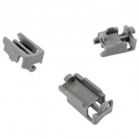 Bosch - Siemens Bulaşık Makinesi Üst Sepet Katlanır Tabak Klips Seti - 00418674
