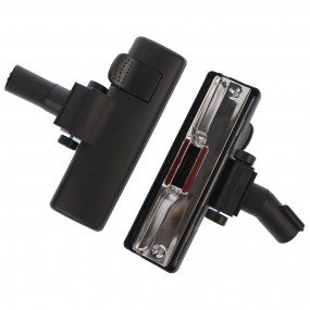 35mm Metal Base Vacuum Cleaner Floor Brush with 2 Wheels