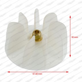 Fön Makinesi 9 Kanat 4.5mm Pervane - Vidalı Uzun