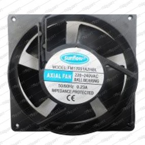 Commercial Cooler AC Axial Square Fan - 170x170x51mm