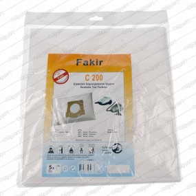 Fakir C 200 5 pcs. Nonwoven Dust Bag (3 Layers)