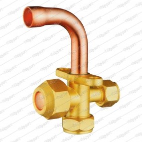 Split Air Conditioner Curved Valve 3/8