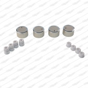 Universal Ocak Düğme Takımı - Inox