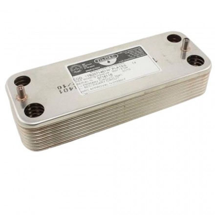 Baymak - Buderus - Ideal Kombi Plakalı Eşanjör Zilmet 17B2071401 - 14P - JJJ005633110