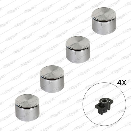 Oven Knob Set Insert Inox