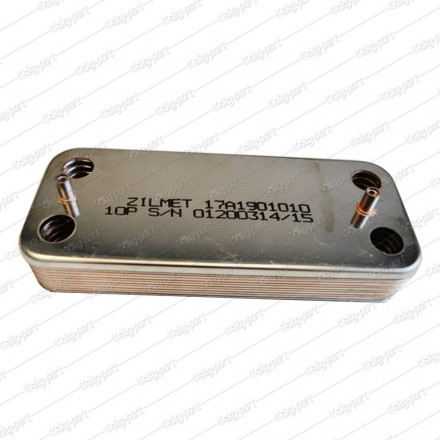 Zilmet 17A1901010 Sime 10 Plates Boiler Heat Exchanger