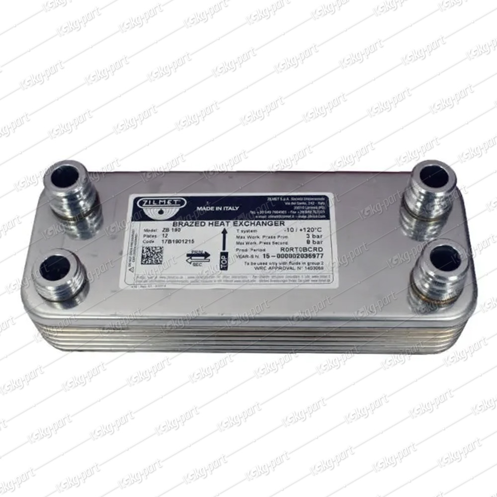 Zilmet 17B1901215 Vaillant 12 Plates Boiler Heat Exchanger Wholesale